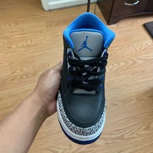 Air Jordan Cement 3 - Sport Blue (2014) 5Y